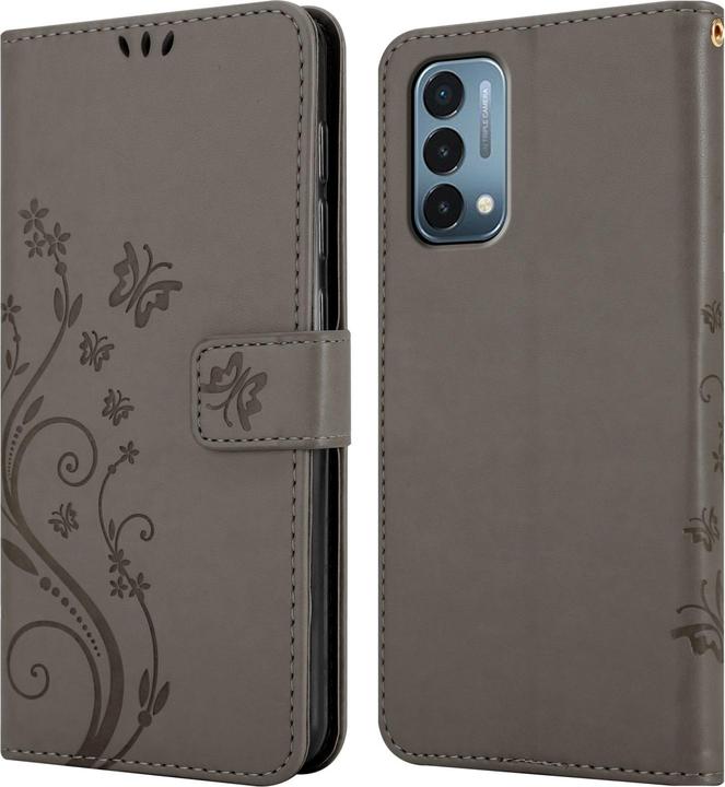 Image du produit Cadorabo Pochette Flower Book (OnePlus Nord N200 5G)