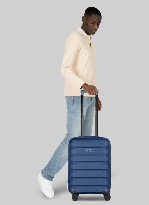 Actual product image D&N South Dakota 4 Rollen Kabinentrolley S 56 cm mit Dehnfalte (40 l)