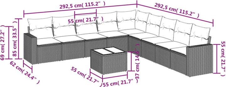 Produktbild vidaXL Ayden