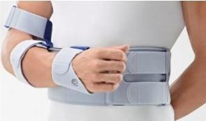 Produktbild OmoLoc Stabilorthese Grösse 1 links titan (1)