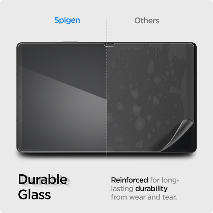 Produktbild Spigen Glas.tR Slim gehärtetes Glas für Samsung Galaxy Tab S9 FE 10,9" X510 / X516B (1 Stück, Galaxy Tab S9 FE)
