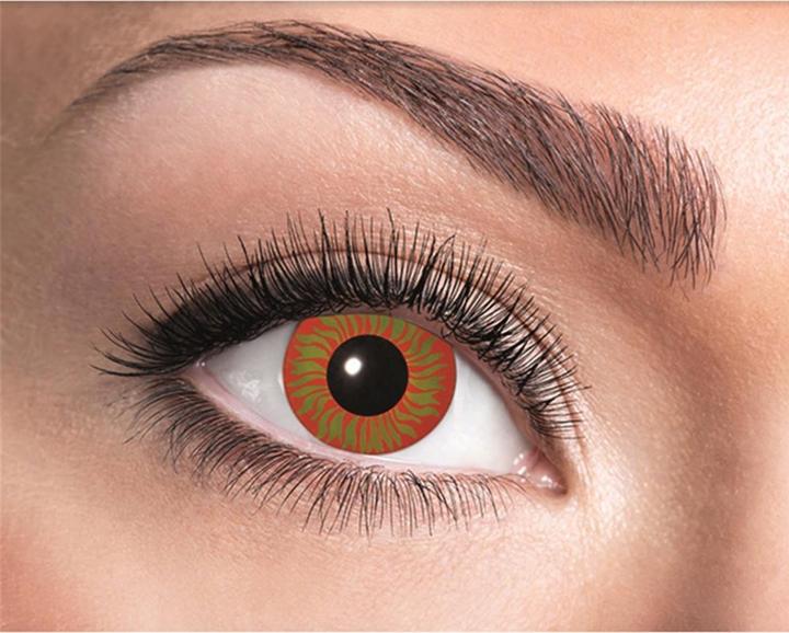 Immagine prodotto Zoelibat Lenti a contatto UV Wolf (Rosso, Giallo)