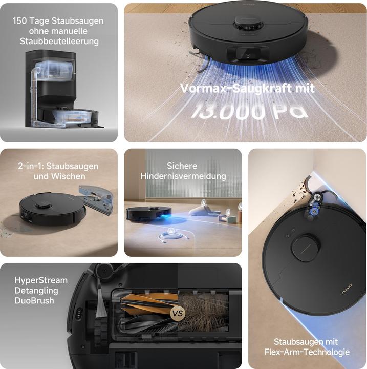 Immagine prodotto Dreame D20 Pro Plus (13000 Pa, Salviettina)