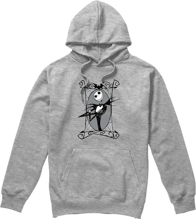Immagine prodotto The Nightmare Before Christmas Felpa con Cappuccio Jack Skellington Cornice Uomo (XXL)