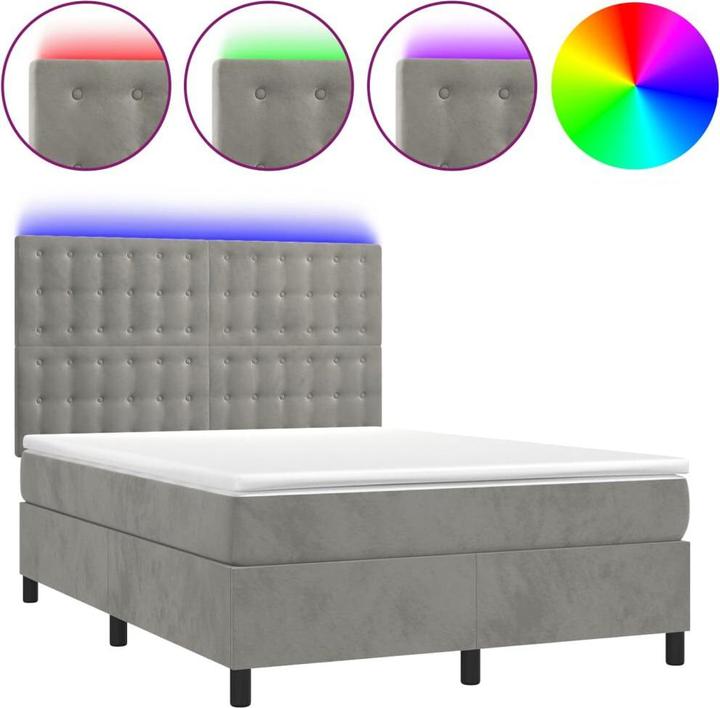 Produktbild vidaXL Boxspringbett (140 x 200 cm)