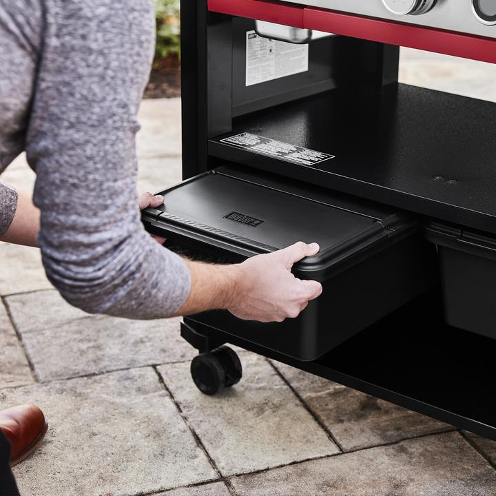 Produktbild Weber Eingebauter Behälter für Seitenablage