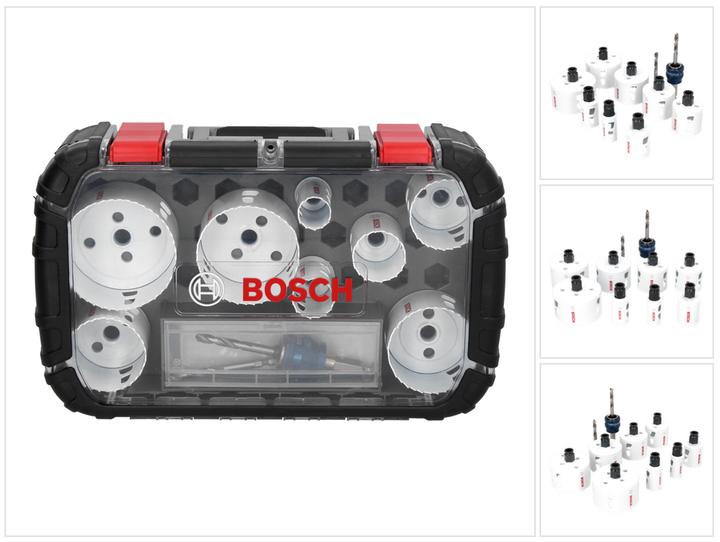 Image du produit Bosch Professional Zubehör Kit d'électricien 11 pièces 2 Progressor for Wood&Metal (25 mm, 32 mm, 40 mm, 76 mm, 60 mm, 68 mm, 54 mm, 86 mm)