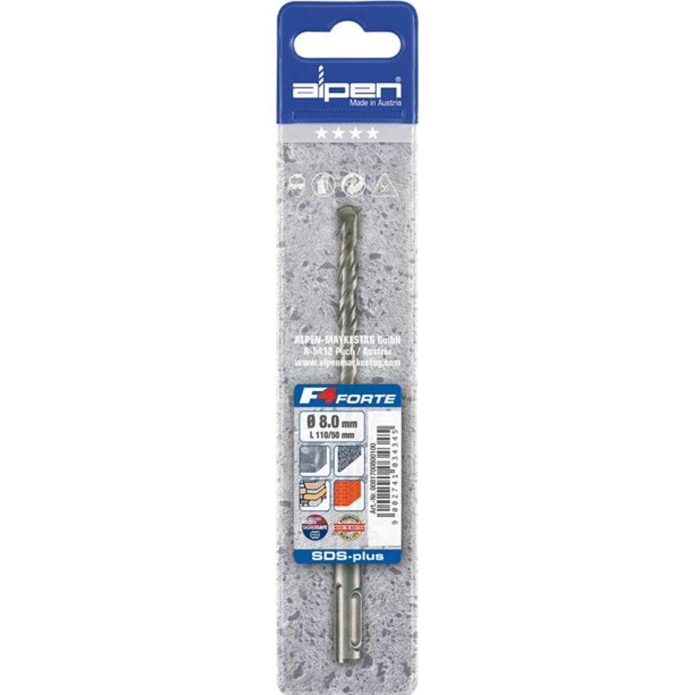 Alpen, Bohrereinsatz, Hammerbohrer SDS-PLUS (5 Millimeter)
