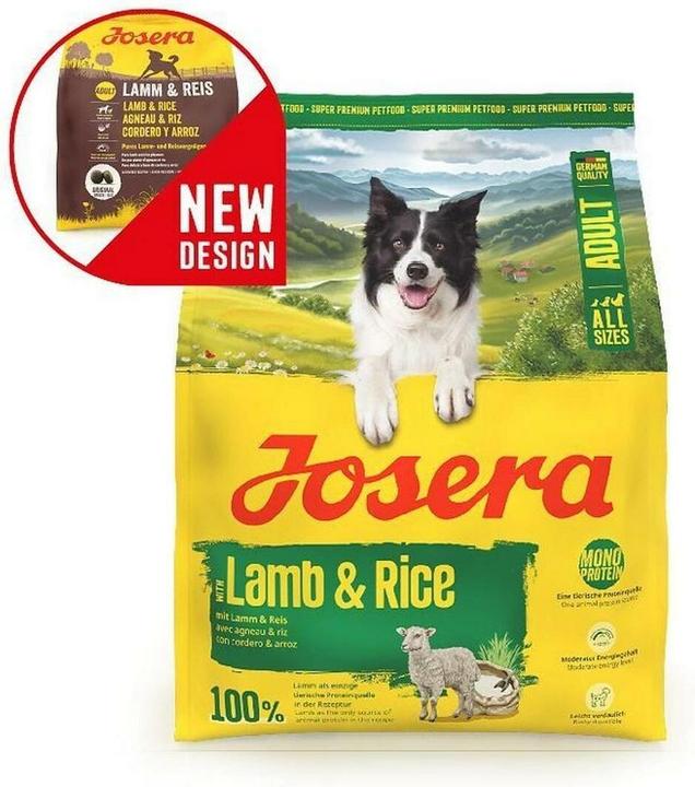 Image du produit Josera Agneau & riz (Adulte, 1 pcs, 900 g)