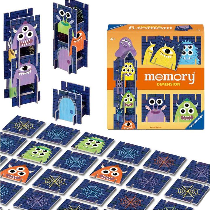 Produktbild Ravensburger 22467 - memory® Dimension. Der Spieleklassiker memory® mit attraktivem Mehrwert. Für (Deutsch)