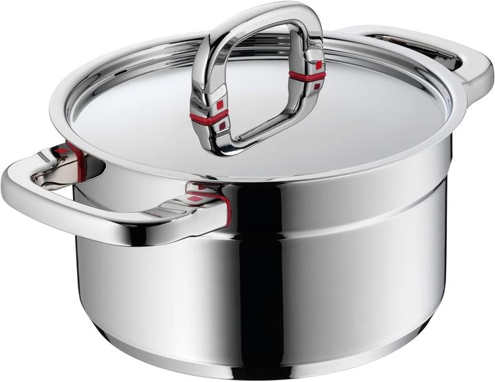 Image du produit WMF Fleischtopf PREMIUM ONE silberfarben (24 cm, Casserole, Acier inoxydable)