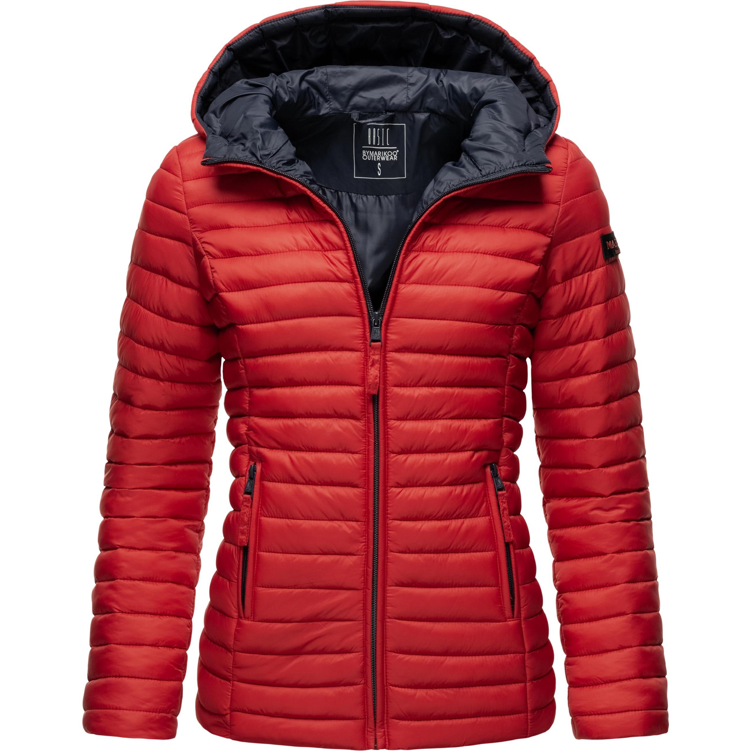 Marikoo, Damen, Jacke, Asraa (3XL), Rot, 3XL