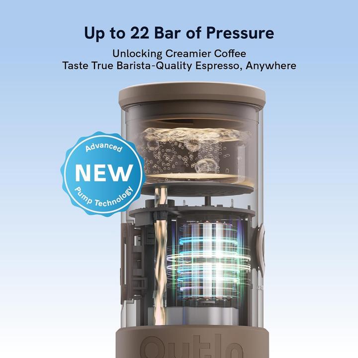 Produktbild OutIn Tragbare Espressomaschine (0.70 l)