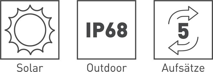 Image du produit Garvida Solar-Gartenfontäne (Irrigateur de surface)