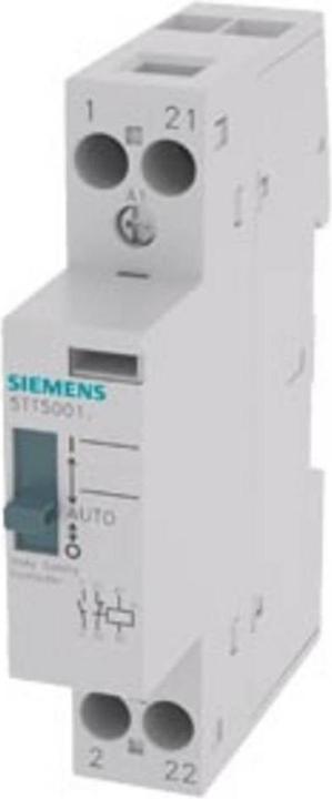 Produktbild Siemens Insta Contactor 0/1 auto 1NO 1NC AC