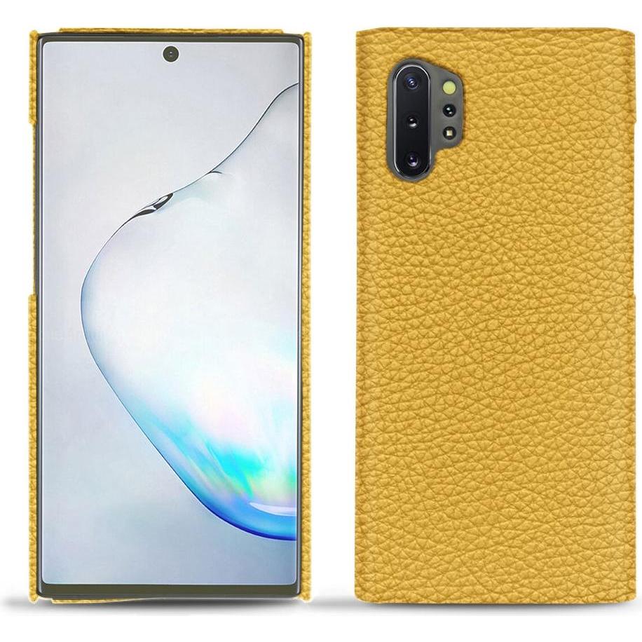 Noreve Lederschutzhülle (Samsung Galaxy Note 10+), Smartphone Hülle, Orange