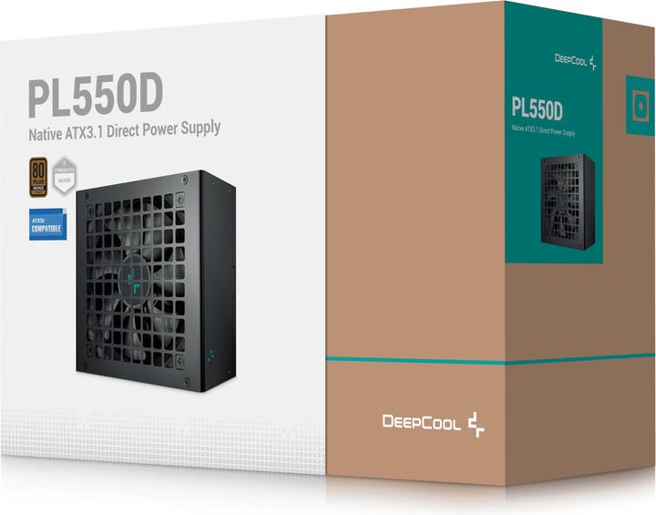 Immagine prodotto Deepcool PL550-D 500W - 80+ Bronze ATX 3.0 (550 W)