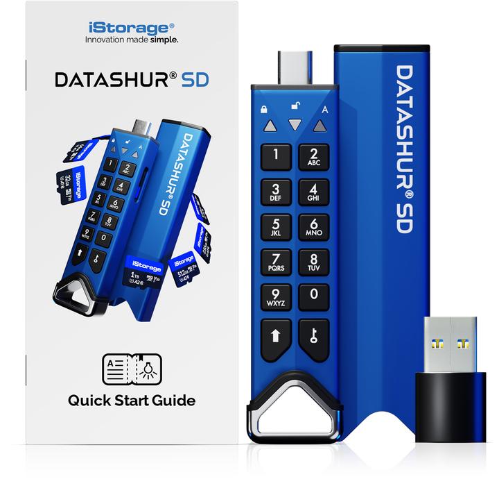 Produktbild iStorage datAshur SD Single Pack (USB-C)