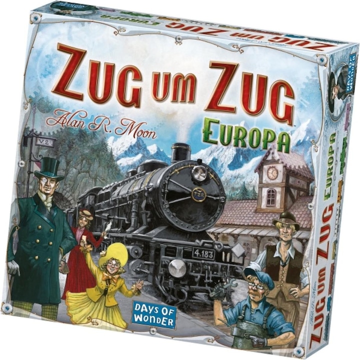 Image du produit Asmodée Les aventuriers du rail Europe (Allemand)