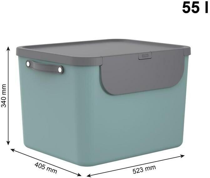 Actual product image Rotho Kunststoff AG / Sp. z o.o. Recycling Müllsystem 55 l ALBULA (55 l)