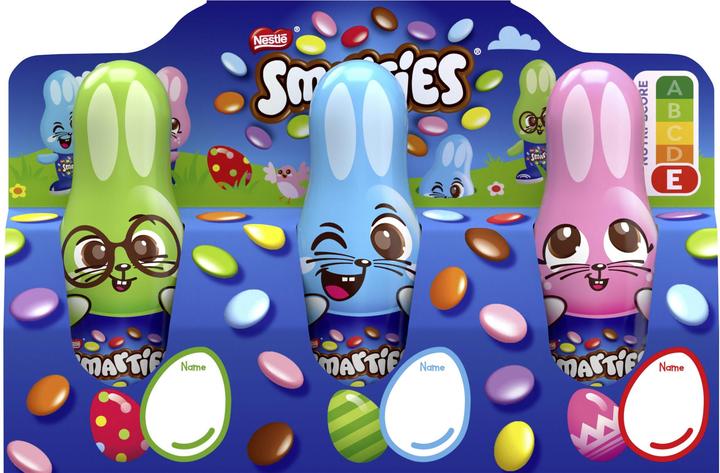 Actual product image Nestlé Smarties mini Easter bunnies (67 g)
