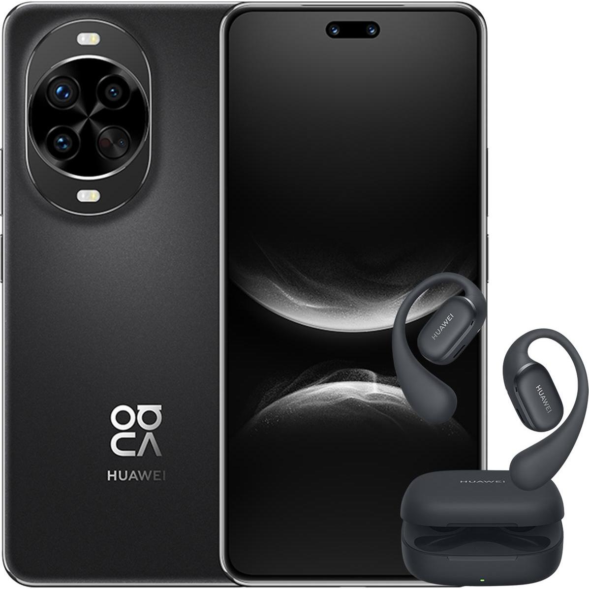 Huawei nova 14 Pro Bundle (512 GB, Schwarz, 6.78", 4G), Smartphone, Schwarz