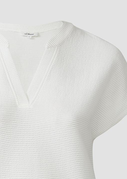 Produktbild S.Oliver T-Shirt T-Shirt aus Viskosemix im Relaxed Fit (46)