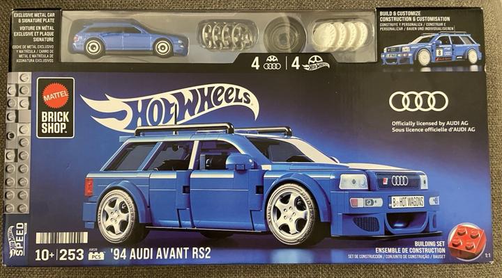 Actual product image Mattel Brick Shop 94 Audi Avant RS2