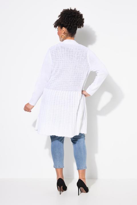 Image du produit Miamoda Strickjacke, A-Linie, Strukturmix (46, 48)