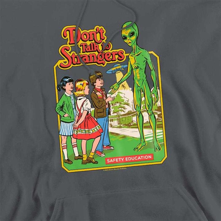 Produktbild Steven Rhodes Don't Talk To Strangers Kapuzenpullover (XL)