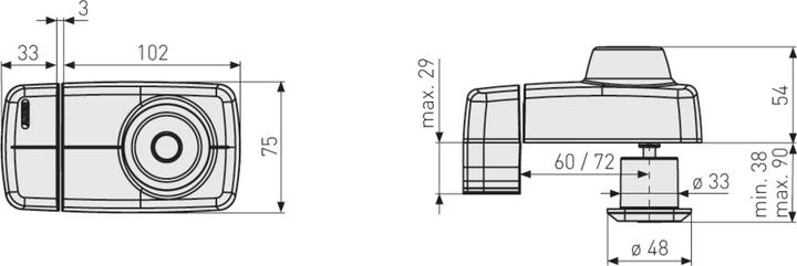 Image du produit Abus Serrures de porte supplémentaires