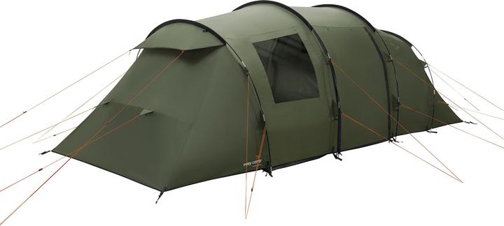 Easy Camp Familien-Tunnelzelt Leka Twin 6 (olivgr?n, Modell 2025) (Tunnel tent, 13.40 kg, 6 persons)