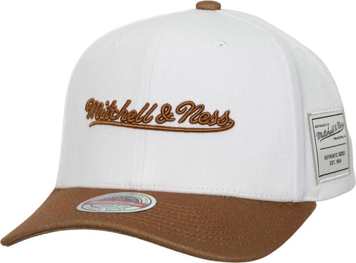 Produktbild Mitchell & Ness Snapback Stretch Cap - Brand Logo weiss (One Size)