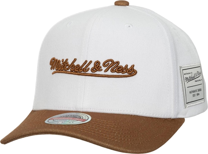 Actual product image Mitchell & Ness Snapback Stretch Cap - Brand Logo weiss (One size)