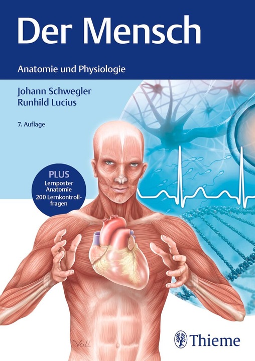 Produktbild Der Mensch - Anatomie und Physiologie (Deutsch, Runhild Lucius, Johann S. Schwegler, 2021)
