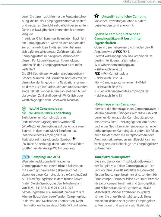 Actual product image ACSI Campingführer Europa 2026