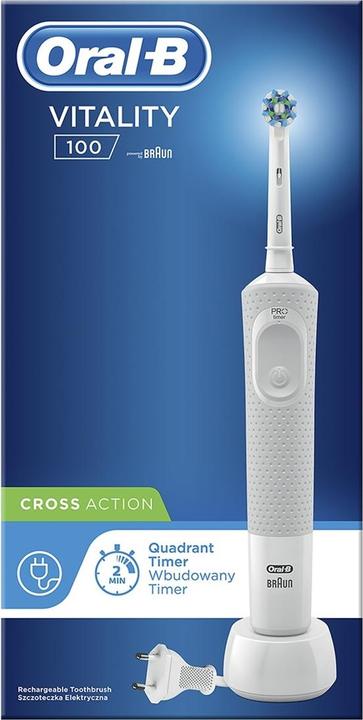 Productafbeelding Oral-B Vitality 100 CrossAction roterende vibrerende tandenborstel voor volwassenen