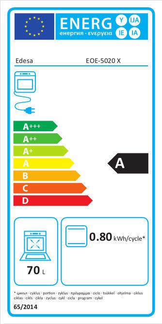 Energie-Label EOE-5020 X