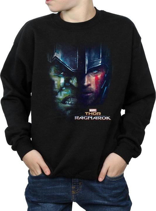 Produktbild Thor Ragnarok Hulk Split Face Sweatshirt Jungen (128)