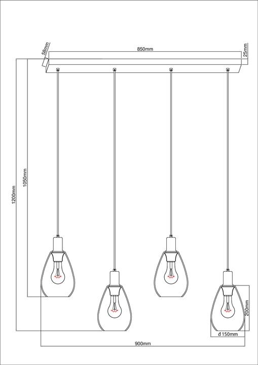 Produktbild Globo Fanni (E27)