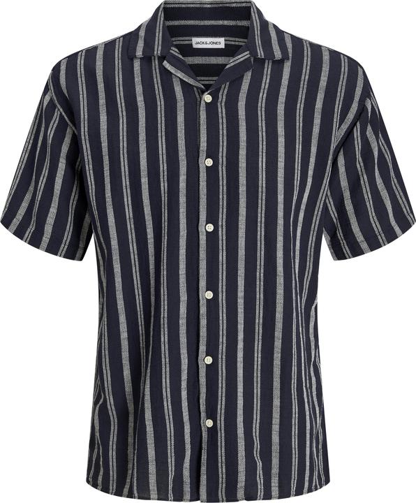 Produktbild Jack & Jones Jjeenzo Stripe Resort Shirt Ss Sn (XL)