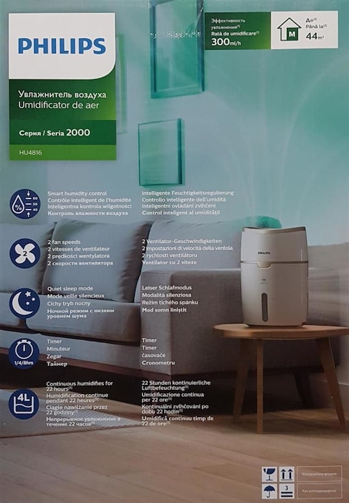 Produktbild Philips 2000 Series HU4816/10 (44 m²)