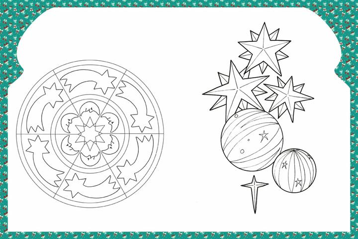 Actual product image Father Christmas Colouring Book