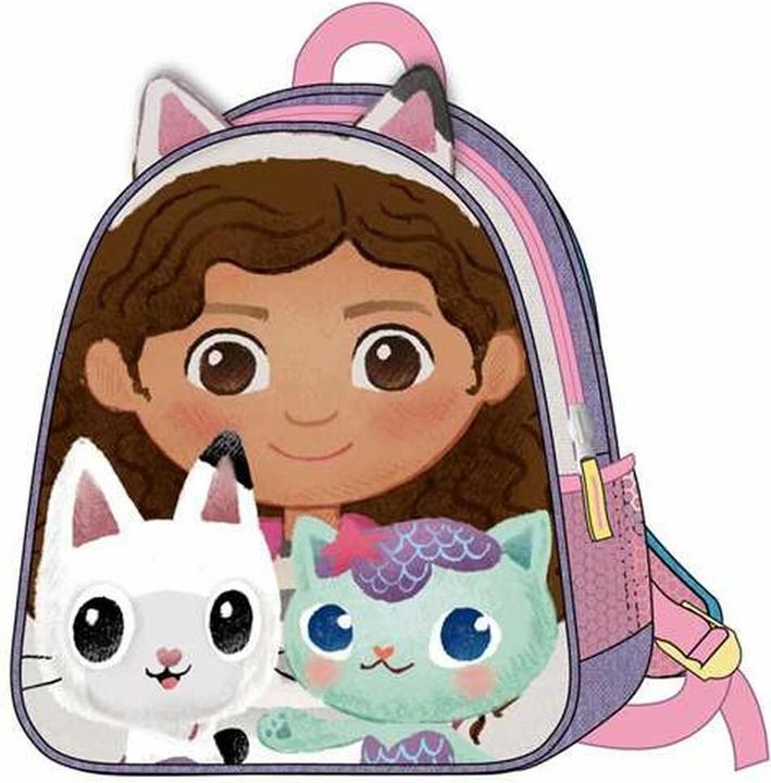 Produktbild Gabby's Dollhouse Kinderrucksack Schule, flieder