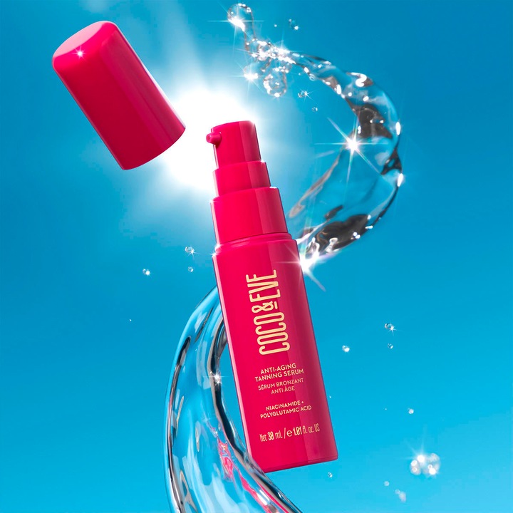 Image du produit Coco & Eve Sunny Honey Sérum bronzant anti-âge (Sérum autobronzant, 30 ml)