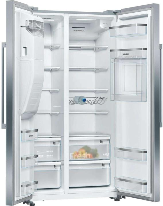 Produktbild Siemens iQ500, Amerikanischer Side by Side, 178.7 x 90.8 cm, Edelstahl antiFingerprint, KA93GAIDP (560 l)