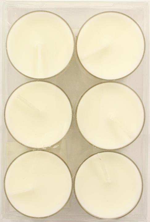 Image du produit Chaks Set bougies, blanc, 3.5cm (6 pcs)