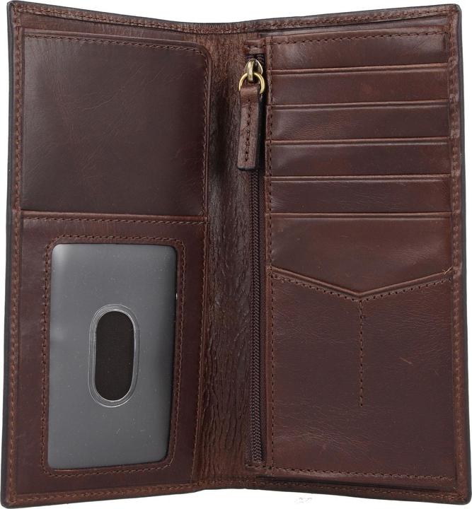 Actual product image Fossil Derrick Executive wallet leather 9 cm