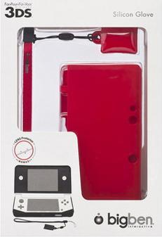 Image du produit Bigben Gant en silicone - rouge, 3DS (3DS)