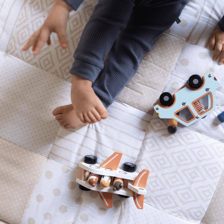 Produktbild Emma & noah Patchwork Krabbeldecke